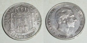 4151 50 CENTAVOS DE PESO 1885
