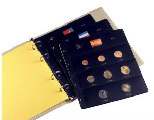 HOJA GRABADA PARA MONEDAS DE EUROS