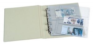 ALBUM PARA BILLETES UNIVERSALES TAMAÑO PEQUEÑO