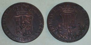 3018 6 CUARTOS 1846 ISABEL II