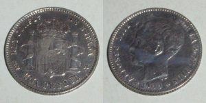 1 PESETA 1900/ 19-00 SM-V