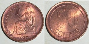 50 CENTIMOS 1937