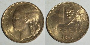 1 PESETA 1937