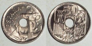 50 CENTIMOS 1949/ 56