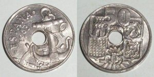 50 CENTIMOS 1963/ 64