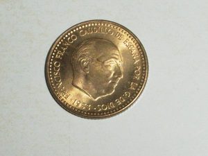 1 PESETA 1953/ 56