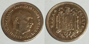 1 PESETA 1953/ 60