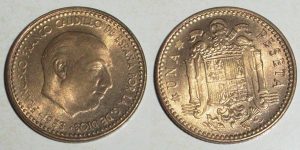 1 PESETA 1953/ 61