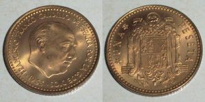1 PESETA 1953/ 62