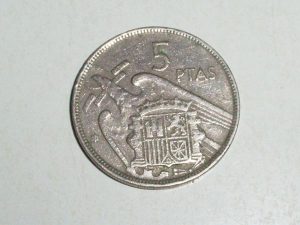 5 PESETAS 1957/ 67
