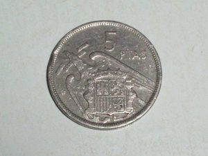 5 PESETAS 1957/ 68