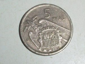 5 PESETAS 1957/ 69