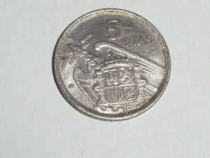 5 PESETAS 1957/ 70