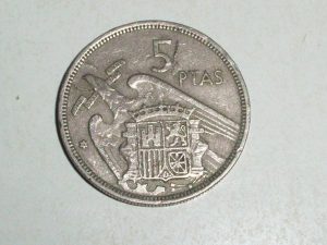 5 PESETAS 1957/ 72