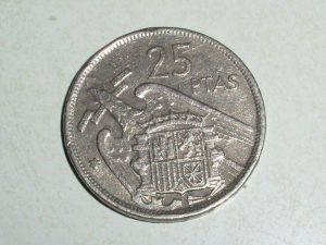 25 PESETAS 1957/ 70