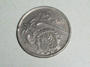 25 PESETAS 1957/ 71