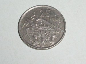 25 PESETAS 1957/ 75