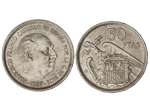 50 PESETAS 1957/ 58
