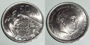 50 PESETAS 1957/ 67