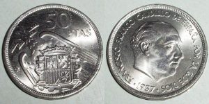 50 PESETAS 1957/ 71