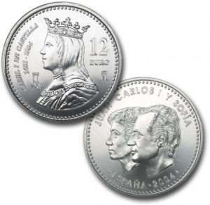 12 EUROS 2004 ISABEL I