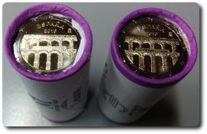 CARTUCHO F.N.M.T. 2 EUROS 2016. ACUEDUCTO DE SEGOVIA.