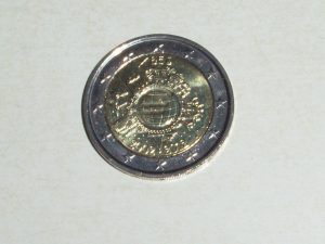 2 EUROS BÉLGICA 2012. X ANV. DEL EURO 2002-2012.