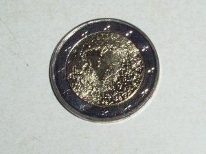 2 EUROS FINLANDIA 2008. 60 ANV. DE LA BANDERA.