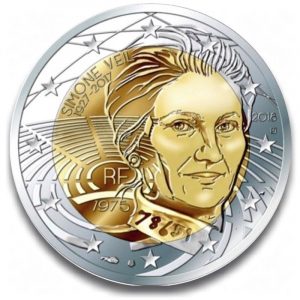 2 EUROS FRANCIA 2018. SIMONE VEIL