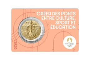 2 EUROS FRANCIA 2023. JJ.OO. DE PARIS 2024