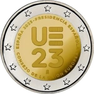 2 EUROS 2023. PRESIDENCIA U. E.
