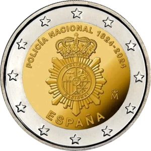 2 EUROS 2024. POLICIA NACIONAL