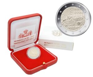 2 EUROS MONACO 2025. LES BAUX