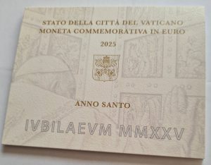 2 EUROS VATICANO 2025. JUBILEO 2025