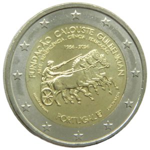 2 EUROS PORTUGAL 2026. CALOUSTE GULBENKIAN